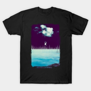 Every Time I Dream Of Falling - Surreal Double Exposure T-Shirt